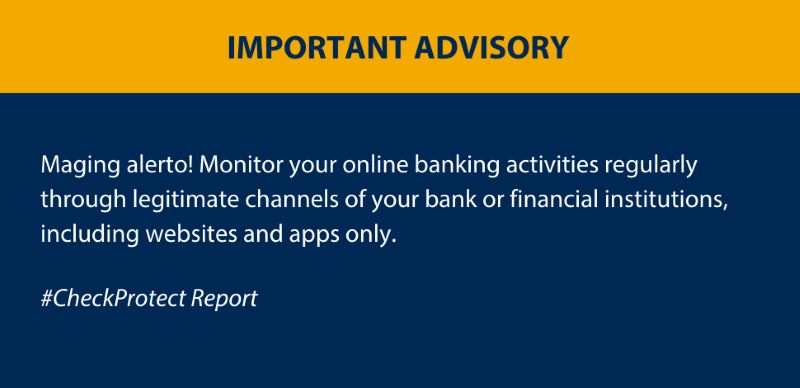 Important Advisory