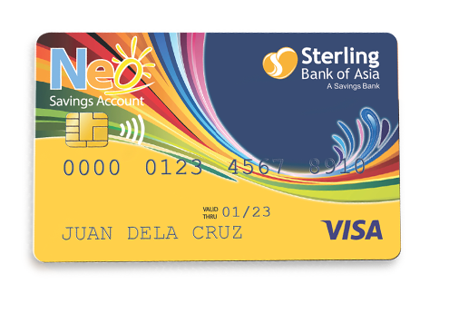 Sterling bank Neo passbook debit card